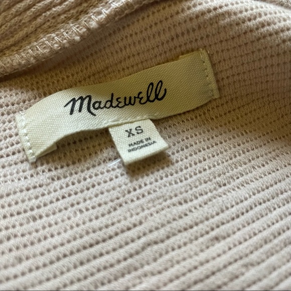 MADEWELL textured blouse with buttons - XS - Picture 4 of 5